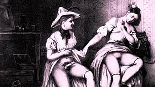 يا، رأيت رسوم إيروتيكية قديمة مثل هذه؟ أليسوا مجانين وخامين؟