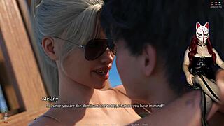 Golden Boy Épisode 19 a cette scène sauvage de léchage de chatte en public avec une milf en bas. 😏