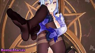 用嘴巴取悦他在狂野游戏玩法中