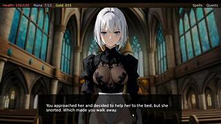 मैजिक रिवॉर्ड हेंटाई गेम एप 1 में एंजल चूत क्रीमपाई सेकंड्स में दिखाता है