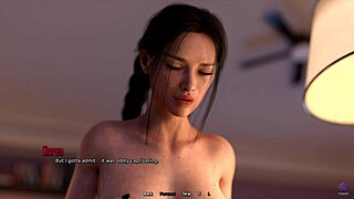 Jebem najboljšo prijateljevo vročo mamo medtem ko mož gleda - 3D Hentai Santa County