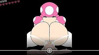 我呃，在海滩与Toadette玩Beatbanger来点有趣的游戏玩法。