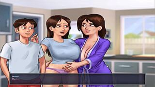 《Summer Time Saga》UNC Part 38，有丰满亚洲人