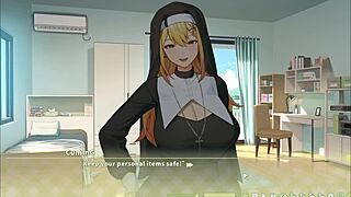 Dakle, Summer Clover hentai igra ep 1, tip otpušten zbog ogromnog kurca