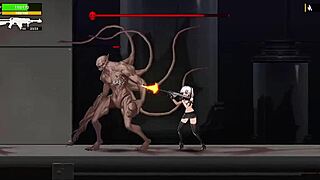 巨乳怪物大屌操大屁股游戏动漫《Idora No Kage》结局3！