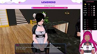 Чувствам се толкова подчинена като елф прислужница робиня в хотелска BDSM игра с аниме хентай