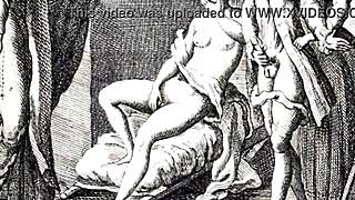 I gamle dager elsket folk å skissere dampende vintage erotisk kunst.