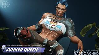 Wow, check diese Futa-3D-Action mit riesigem Monster-Schwanz, der die Kontrolle übernimmt im Anime-Stil. Alles um die riesige Penis-Dominanz 😲🔥