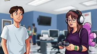 Summertime Saga 36 följer stora tuttar anime action med arslek