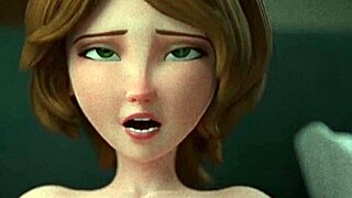 Teta Cass hrepeni po trdih kurcih v Big Hero 6