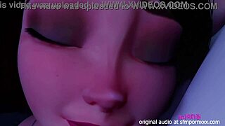 No Puedo Superar Esta Milf Hentai 3D con Pelo Corto, Camisa Verde, Tetas Enormes, Tanga Roja, Follando en el Dormitorio