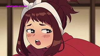 मैंने अपने स्टेपब्रदर से पूछा, क्या तुम मुझे अंदर कम कर सकते हो? कार्टून टीन 18+ ऐक्शन।