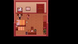 Hentai-spel vardagsliv på landet del 8 med röv som sticker ut och lesbisk scen