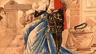 へい、これらのビンテージレトロドローイングがエロティックアニメシーンであなたの最もワイルドな欲望をからかうとしたら？