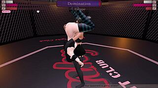 变态搏击俱乐部对决 - T1R30 - GAWTHICC vs JULIA 激烈战斗