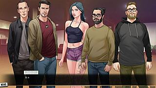 Proč jezdit cowgirl stylem s velkými prsy blowjob až k explozivnímu orgasmu ve hře