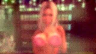 Diversión salvaje al sol con acción intensa