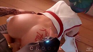 Overwatch συλλογή Ιανουαρίου 2023 με Sombra, Mercy και D.Va σε 3D δράση