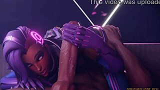 شخصيات أوفر ووتش تغوص في أكشن أنال جامد مع زبوط وحشية تدق طيوز كبار وثديين في مجموعة أنيميشن فبراير 2025