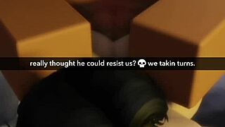 रोब्लॉक्स स्लट गे चीटिंग से कक्स करती है 3D में!