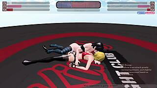 变态搏击俱乐部 T1R24：蒂芙妮·安布罗西亚 vs 朱莉娅，谁赢？