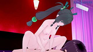 Qingyi ja Burnice White harrastavat intensiivistä kuminseksiä Zenless Zone Zero -hentain