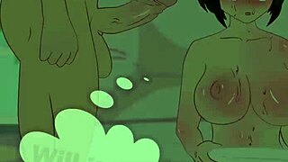 Hey Aqua, why wear that short skirt to seduce Kazuma in this hentai parody?