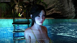 Sorellastra arrapata succhia cazzo grosso in 3D Desirium 02