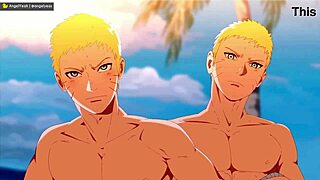 होली हेल, नारुतो x साकुरा x हिनाता वाइल्ड ऐनल ऐक्शन में!