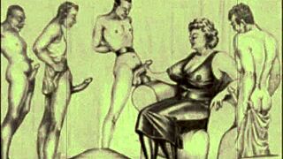 ראית את האמנות הארוטית וינטג' הזאת מהימים ההם, היא כל כך מושכת