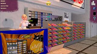 描述性妈妈奶子按摩来自曲线丰满的熟女继母闺蜜在本子游戏中