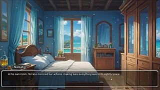 ब्लरिंग वॉल्स एक्सहिबिशनिस्ट गर्लफ्रेंड के साथ हेंटाई गेम एप 4 रोमांस में