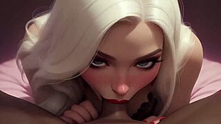 Новата Работа на Мащехата: MILF Смучи BBC в Дива Междурасова Сцена