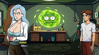 יו, פורטל פורנו דמונים פרודיה פרק 6, תלמידה נתפסת מזיינת בכיתה חזק!