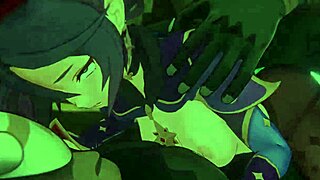 哇，看这个狂野原神3D色情60 FPS 720p！