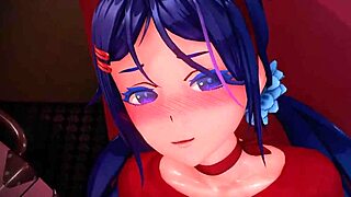 Crazy mita sugardust animation with big ass boobs bikini blowjob orgasm cum