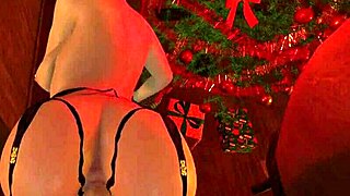 Helvede ja, min stedmor længtes efter min pik i 3d anime!