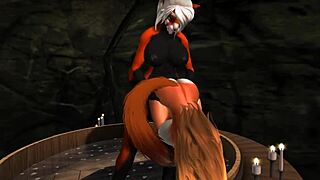 为什么不探索欲望洞穴2，和毛茸茸的Yiff口交肛交骑乘怪物鸡巴？