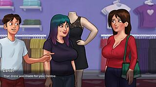 Summertime Saga - хочешь потереть мою сексуальную милф мачеху?