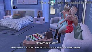 Verbotenes 3D Hentai-Duo entfaltet sich in geilem Vorschau.