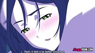 Застенчивая девчонка с голубыми волосами наслаждается курортом с лучшей подругой