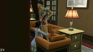 Guardarla Fare Deepthroat a Quel Cazzo al Pigiama Party Suggerisce Desideri Nascosti in Voyeur Life 2