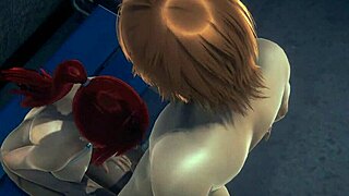 Fairy Tail hentai unfolds with Erza Scarlet giving a steamy blowjob. She gets slammed hard in a warehouse for Japanese manga fans.