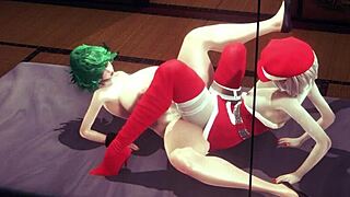 Daj no, ta Nier hentai s fafanjem, drkanjem in pohotnim izlivom v igri je tako vroč!