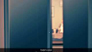 Чувствую предательство в Sword Art Online NTR 2 Часть 7 Английская версия