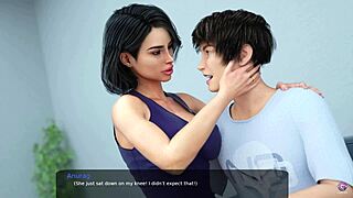 हॉर्नी स्टेपमॉम स्टेपसन्स ह्यूज कॉक जर्क करती है ऑफिस में - मिल्फी सिटी