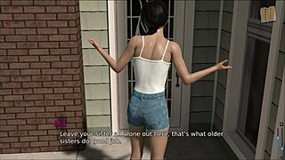 Pine Falls 91 büyük memelerle 3D anime oyununda