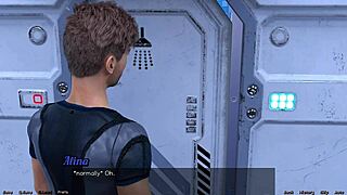 לעזאזל, תקוע בחלל עם מילף עם שדיים גדולים מזמינה אותי למקלחת!