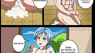 Krillin和18号硬操，Bulma加入