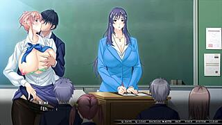 Большая сисястая замужняя учительница под гипнозом часть 5